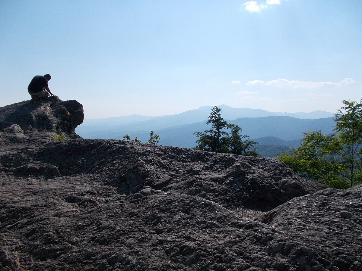 Historic downtown Blowing Rock in the North Carolina high country