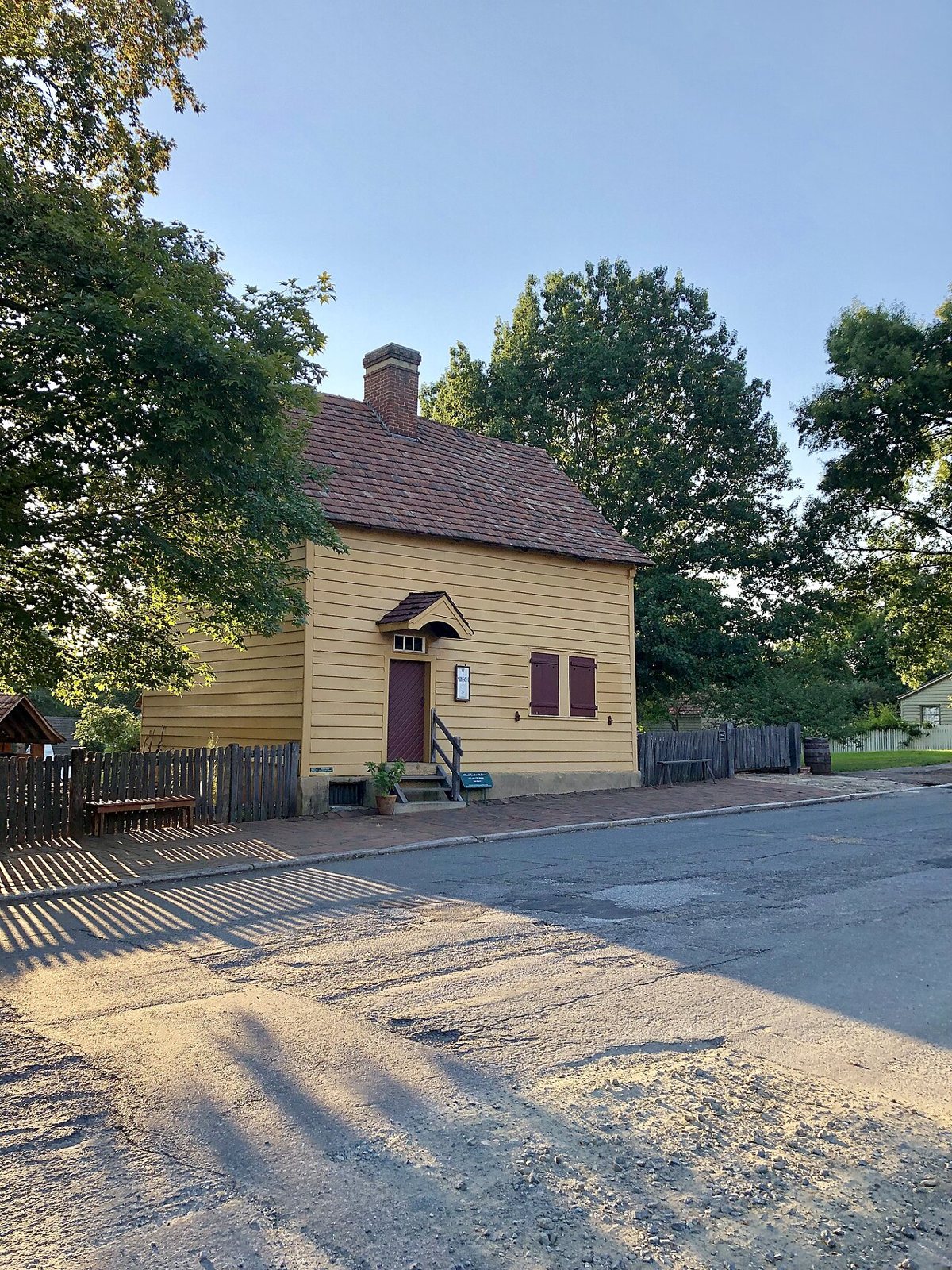 Historic Moravian buildings in Old Salem, Winston-Salem